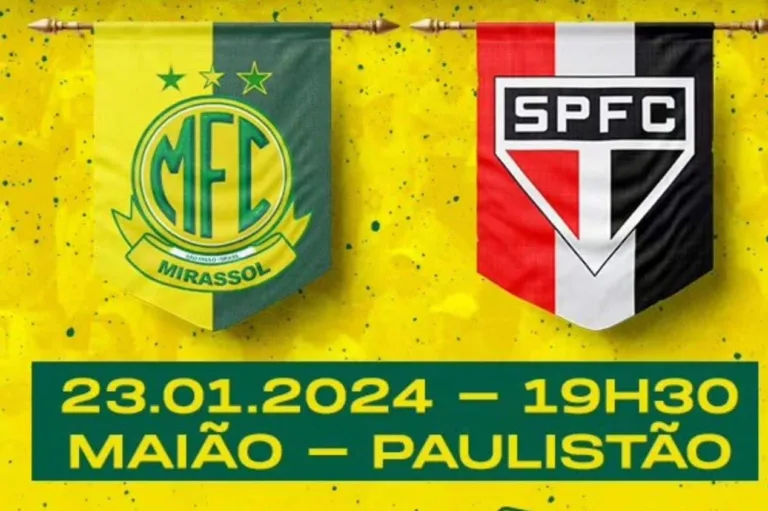 Mirassol x SPFC: onde assistir ao jogo do Paulistão AO VIVO