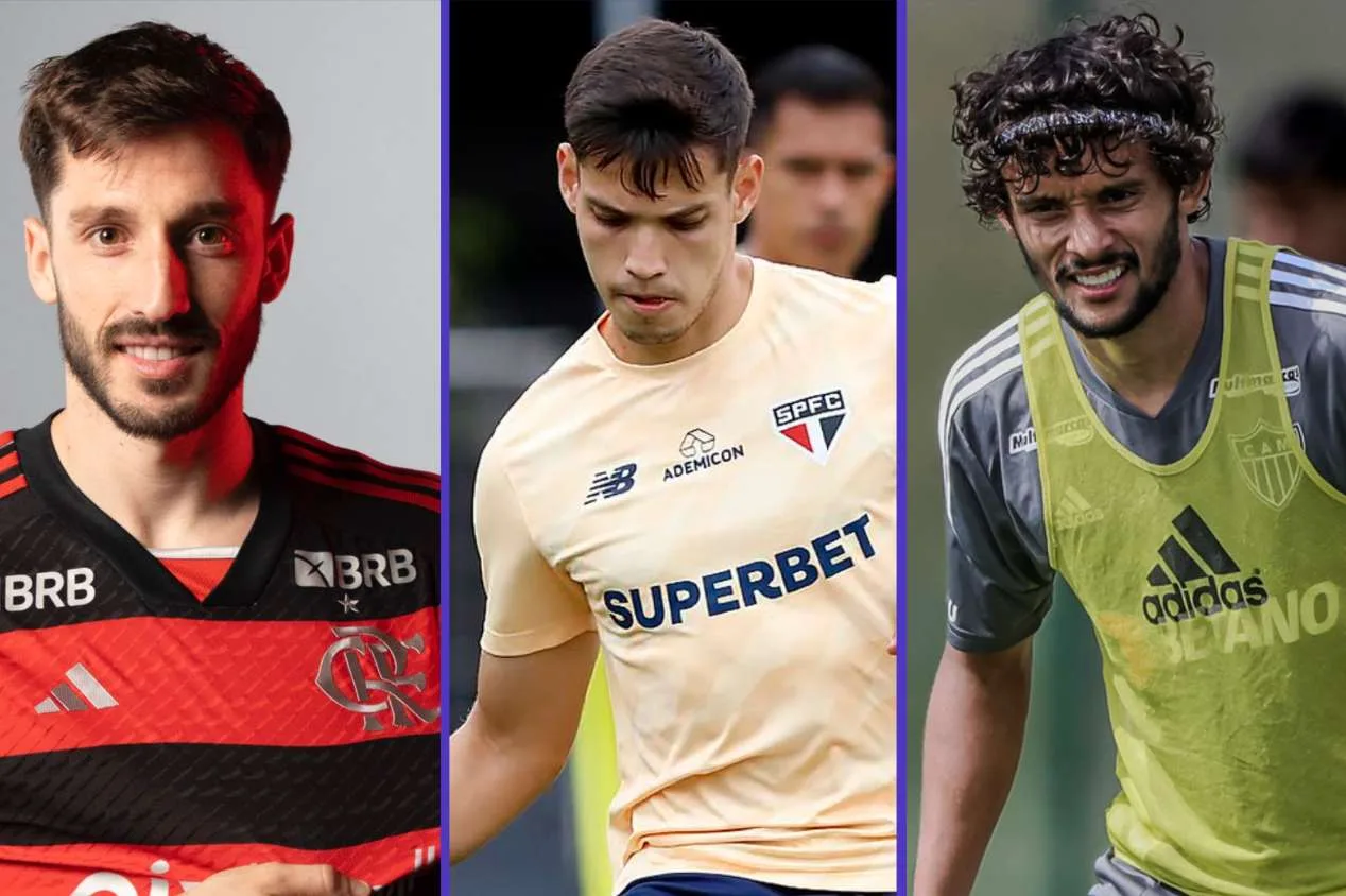 Sete reforços do Brasileirão Série A que podem estrear neste fim de semana