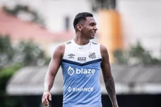 Morelos, jogador do Santos