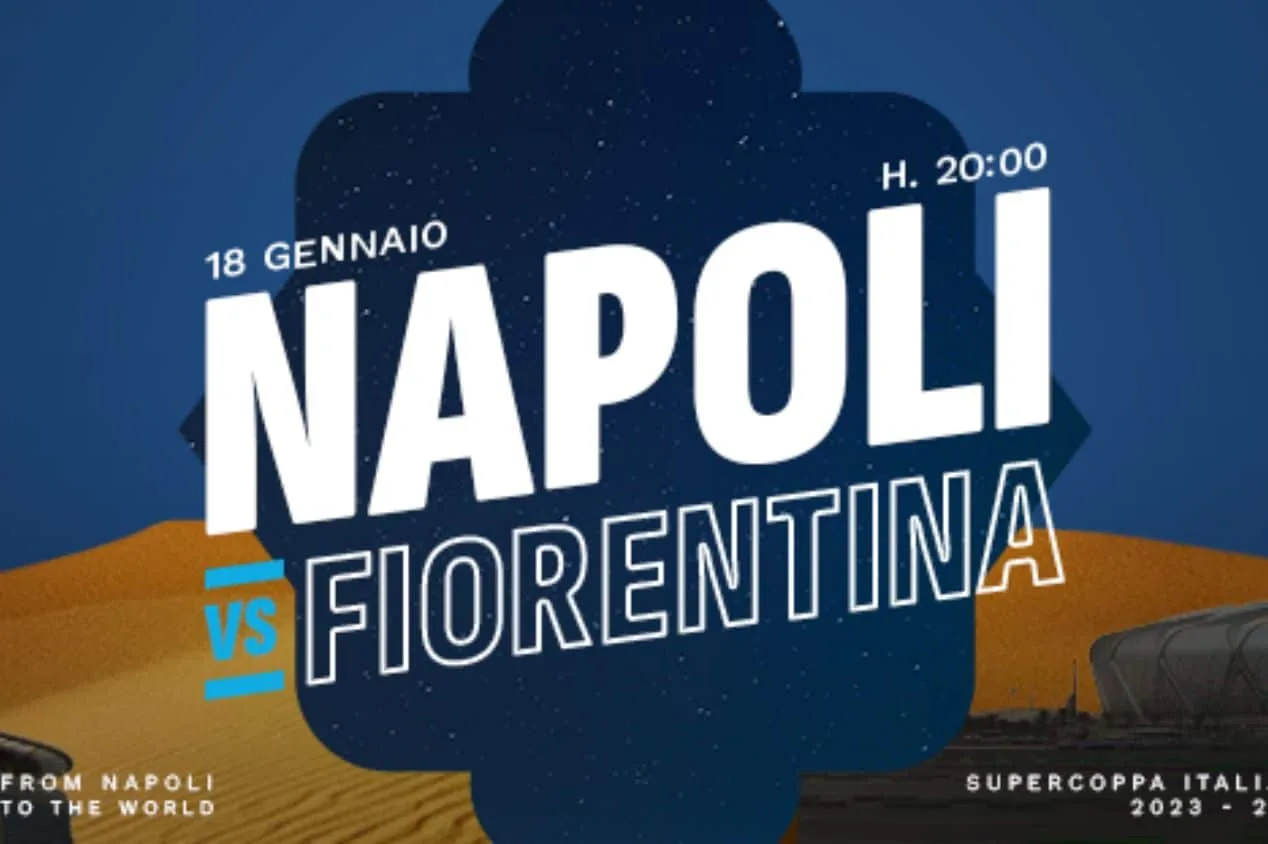 Napoli x Fiorentina: onde assistir à semifinal da Supercopa da Itália