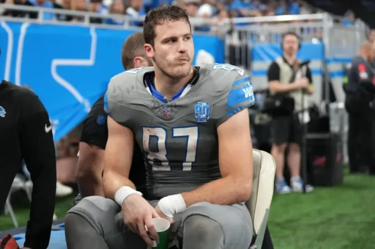NFL: Sam LaPorta ainda considerado para o jogo de estreia nos playoffs dos Lions