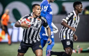 Otero elogia desempenho do Santos e cita problemas no gramado do Allianz Parque