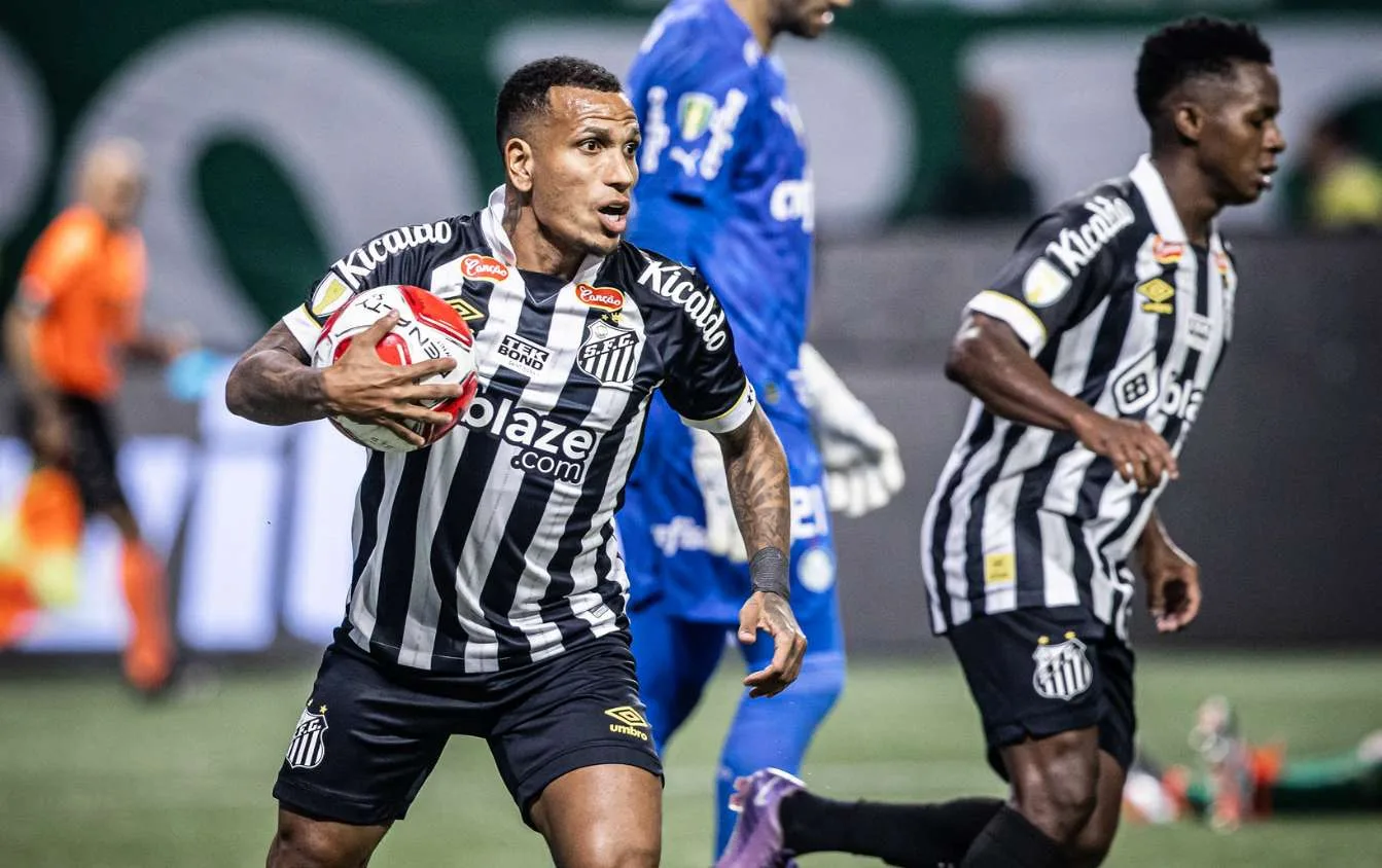 Otero elogia desempenho do Santos e cita problemas no gramado do Allianz Parque