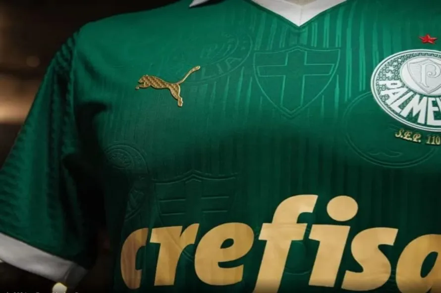 Palmeiras tem mudança na camisa que nunca ocorreu em seis anos com a Puma