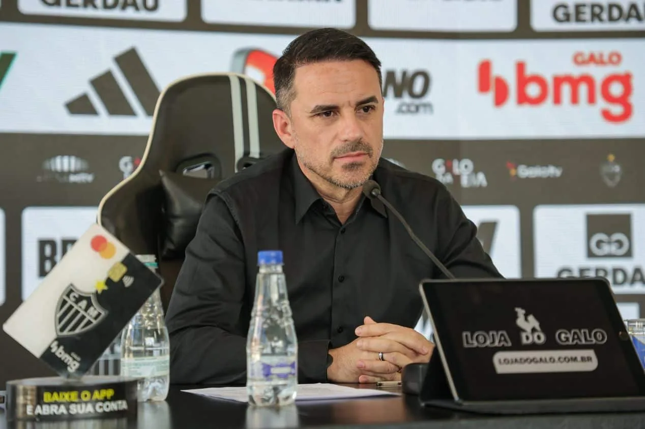 Rubens Menin diz que Atlético-MG não tem ‘Plano B’ envolvendo Rodrigo Caetano