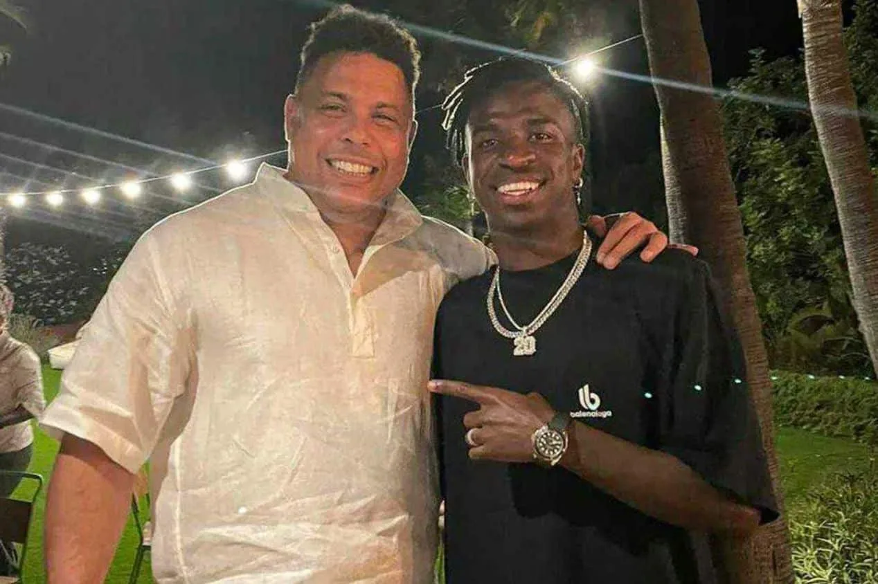Ronaldo indica possível prazo para Vinícius Júnior ser eleito melhor do mundo
