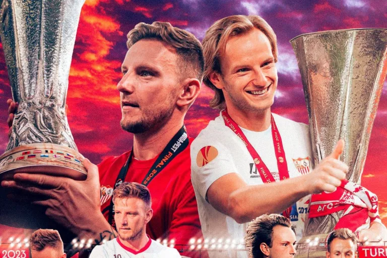 Sevilla confirma saída do croata Ivan Rakitic, que deve ir para a Arábia Saudita