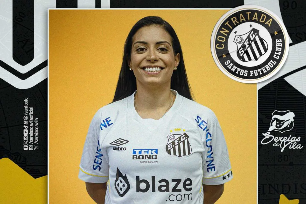 Santos confirma primeiro reforço das Sereias da Vila em 2024 