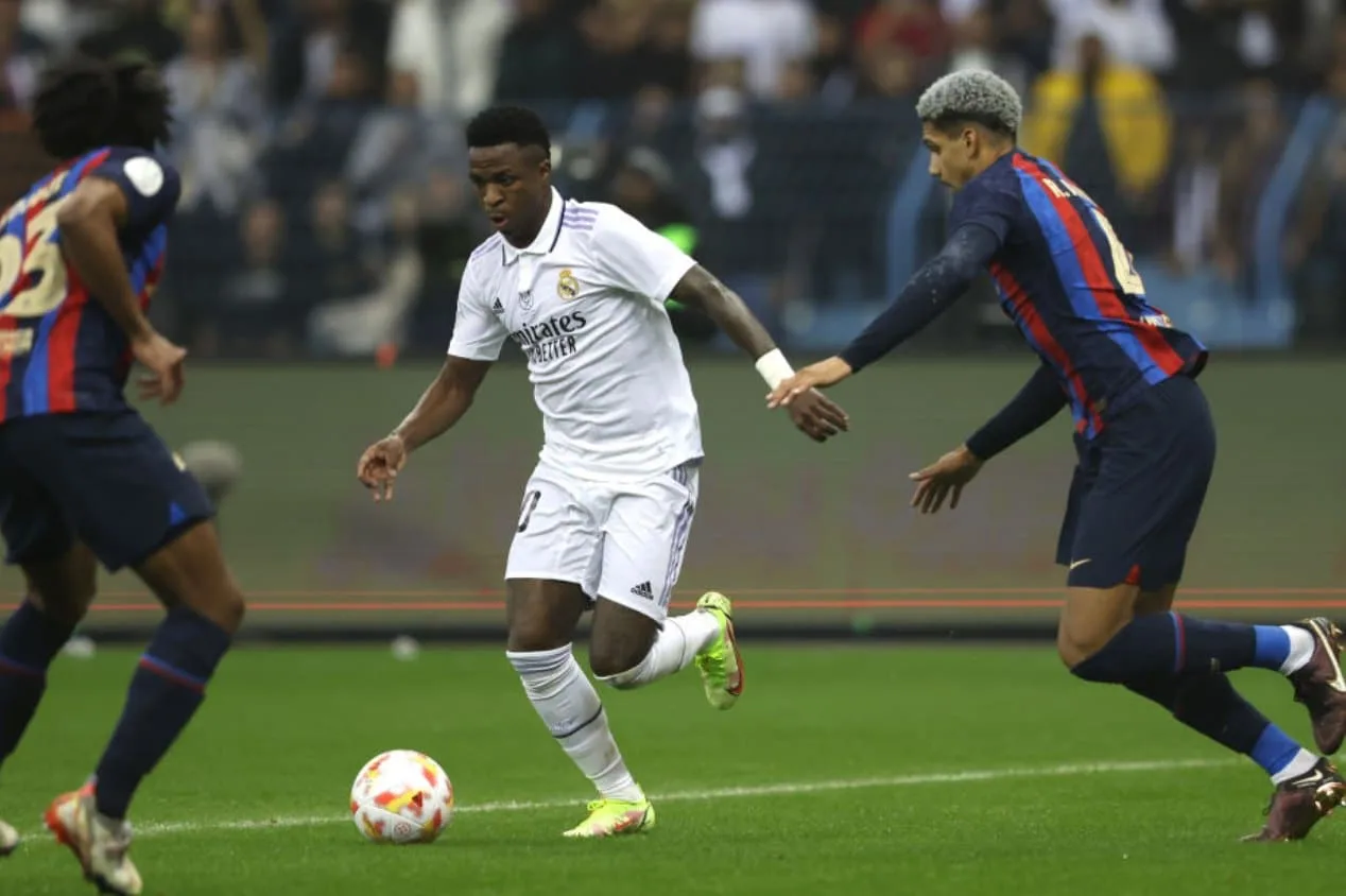 Vinícius Júnior e mais: veja os brasileiros presentes em Real Madrid x Barcelona