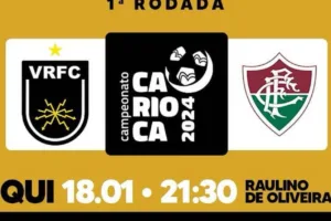 Volta Redonda x Fluminense: onde assistir ao jogo do Carioca