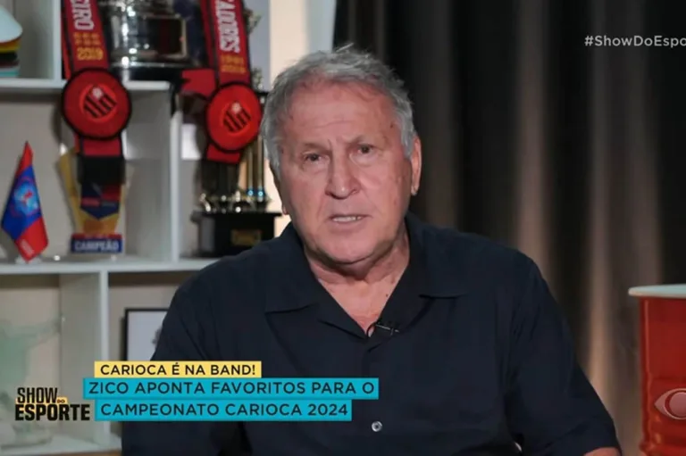 Zico aponta favoritos para levarem o título do Campeonato Carioca