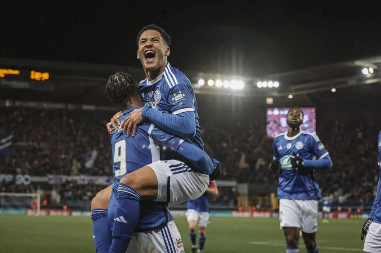 Ex-Santos, Ângelo se destaca pelo Strasbourg na Copa da França