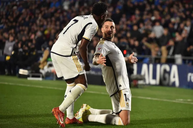 Com Joselu inspirado, Real Madrid bate o Getafe na La Liga