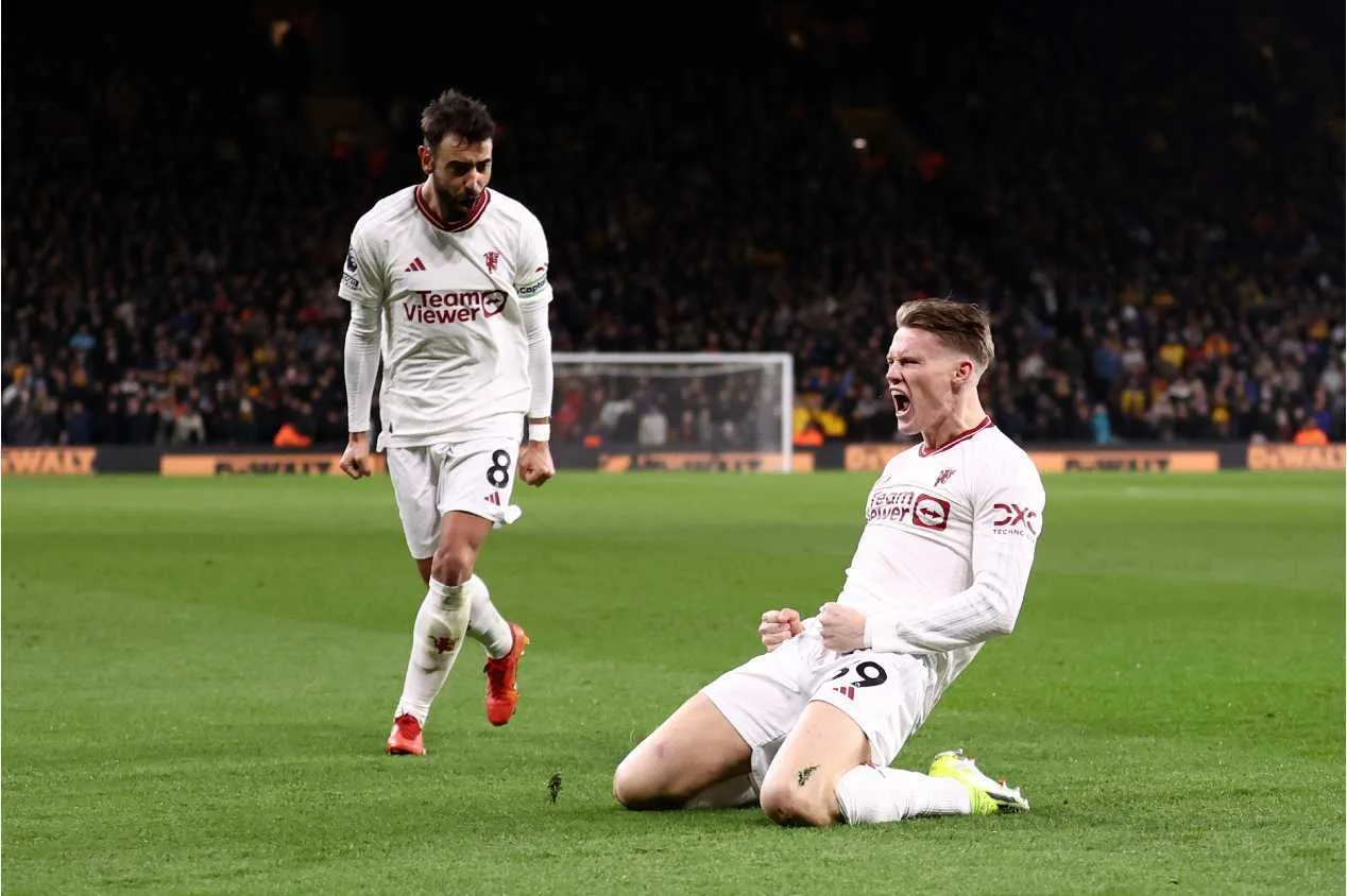 Manchester United derrota Wolverhampton fora de casa pela Premier League
