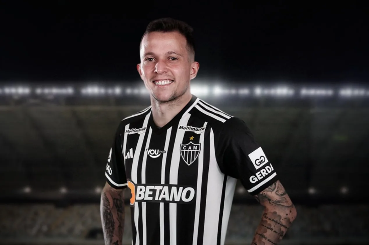 Atlético-MG anuncia a contratação do meio-campista Bernard; acompanhe