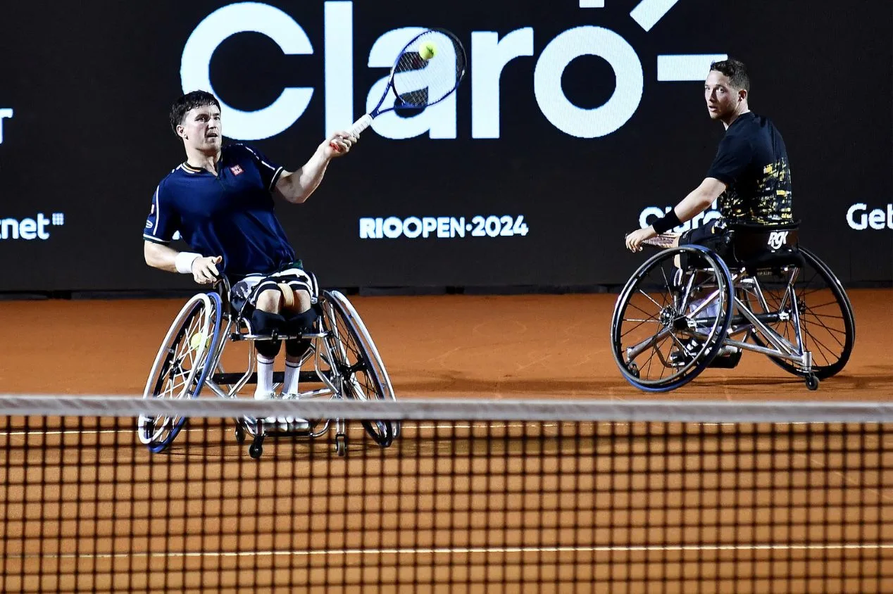 Cadeirantes: dupla de britânicos leva o Rio Open