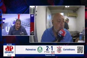 Nilson Cesar “prevê” gol de empate do Corinthians contra o Palmeiras: “Já pensou?”