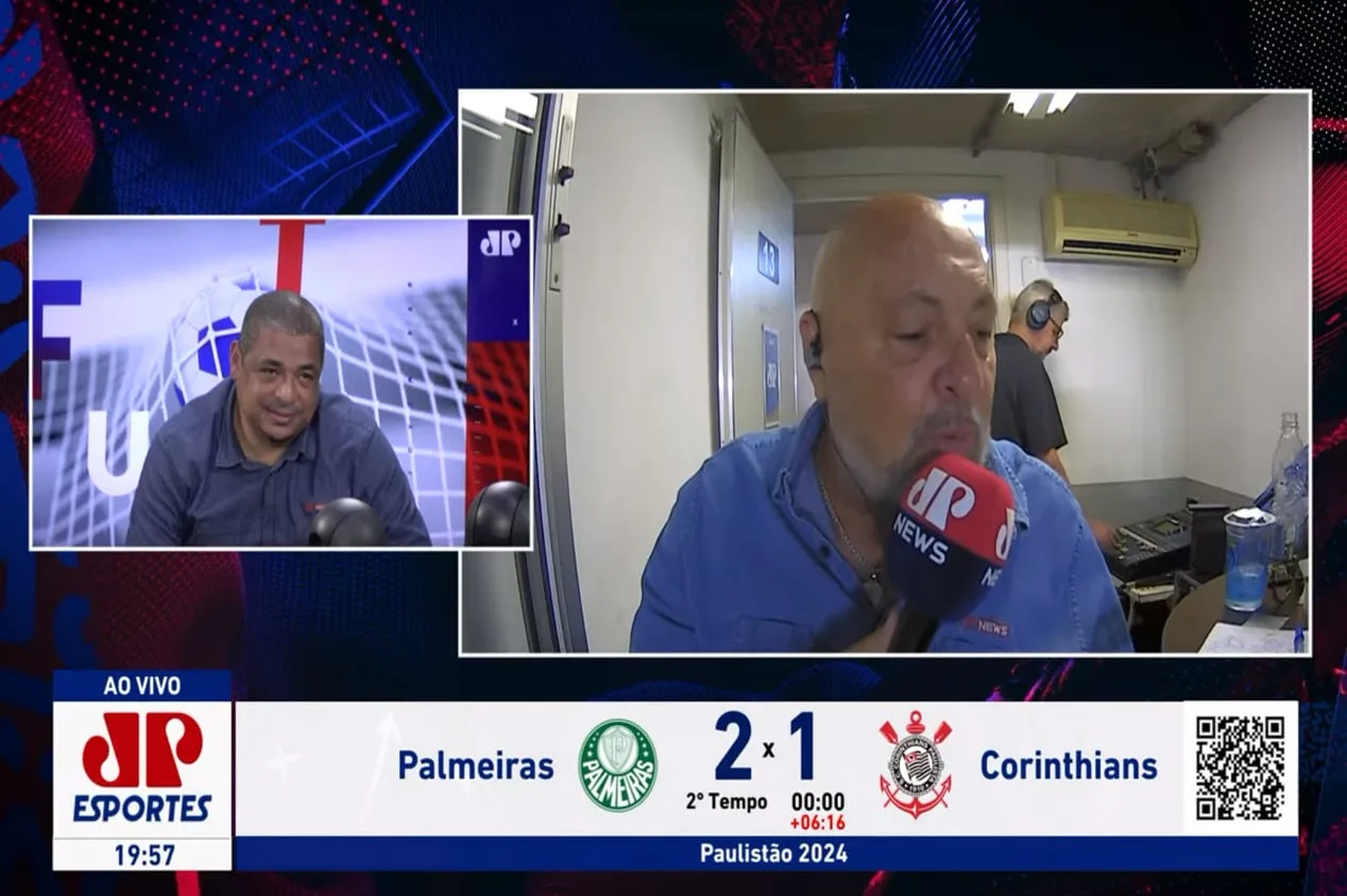 Nilson Cesar “prevê” gol de empate do Corinthians contra o Palmeiras: “Já pensou?”