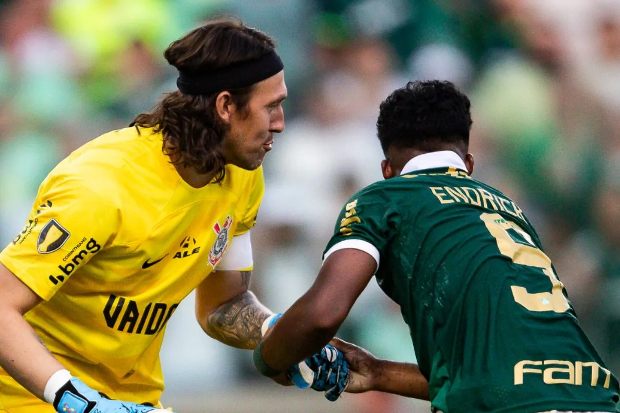 TJD-SP denuncia Cássio após expulsão em Corinthians x Palmeiras