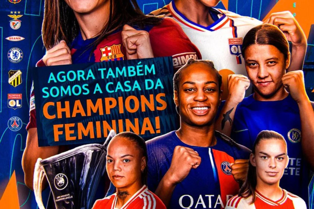 Champions League feminina terá transmissão no Brasil; saiba mais