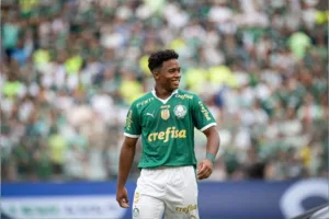 Palmeiras pode não ter Endrick para o clássico contra o SPFC no Paulistão; entenda