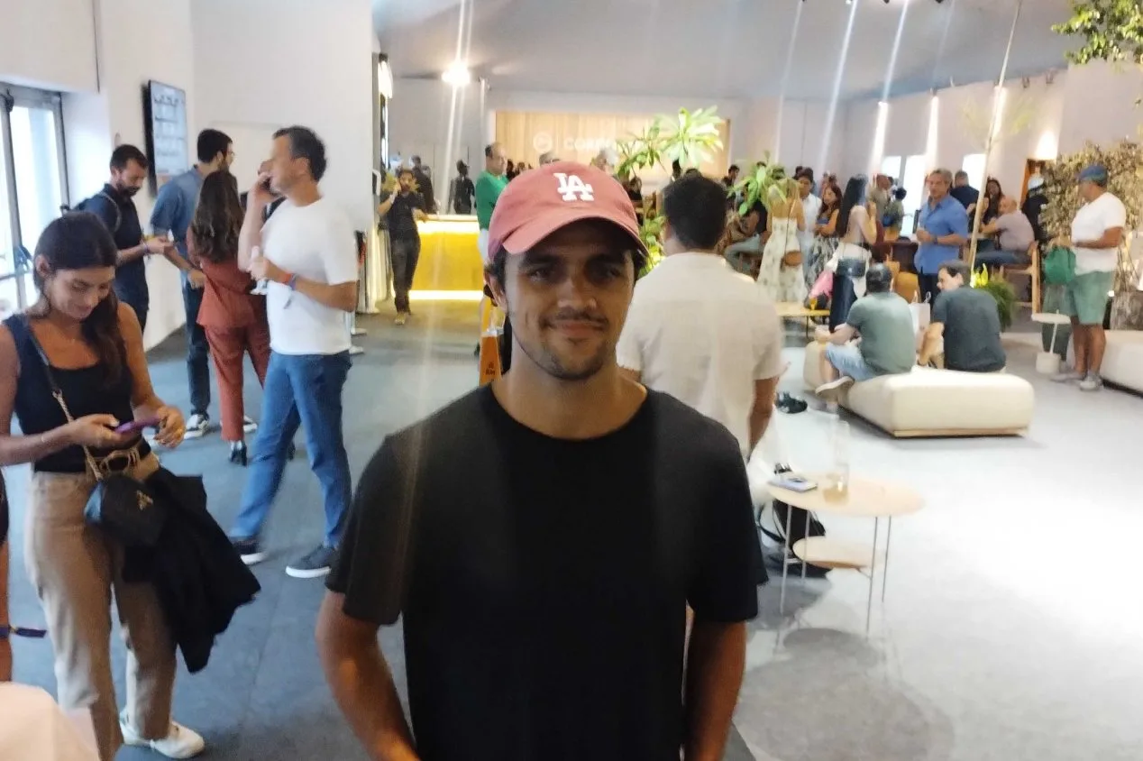 Felipe Simas marca presença no Rio Open e confirma torcida para Thiago Wild