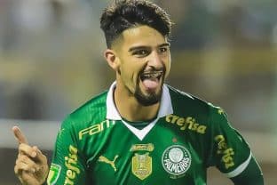 Flaco López, atacante do Palmeiras. (Mauro Horita/Ag. Paulistão)