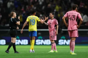 Sem CR7, Al Nassr atropela Inter Miami em amistoso