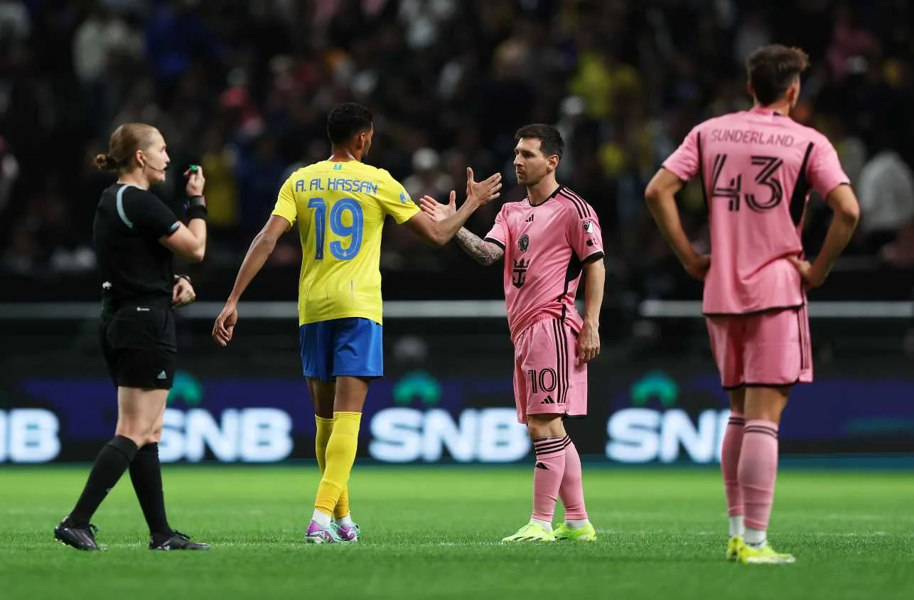 Sem CR7, Al Nassr atropela Inter Miami em amistoso