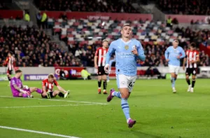 Manchester City não encontra dificuldades em vitória sobre o Brentford