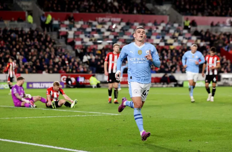 Manchester City não encontra dificuldades em vitória sobre o Brentford