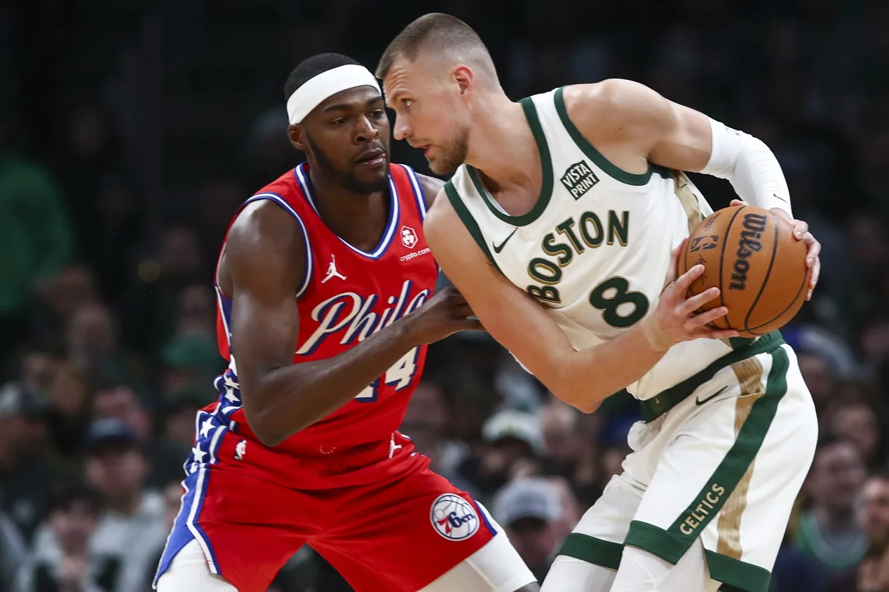 NBA: trio dos Celtics decide em vitória sobre os 76ers