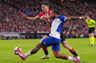 Bilbao não encontrou obstáculos para superar o adversário (Juan Manuel Serrano Arce/Getty Images)