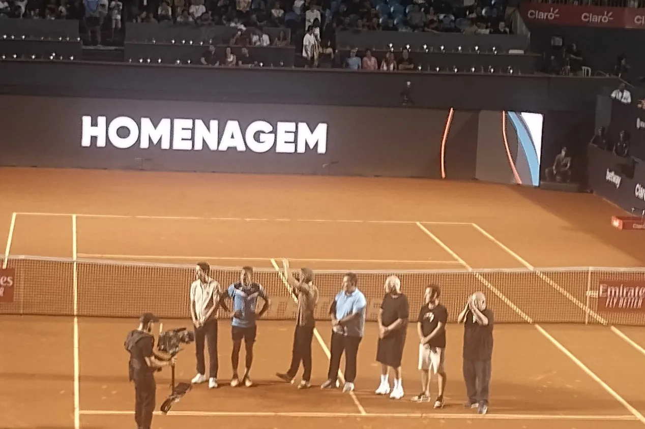 Bruno Soares é homenageado no Rio Open