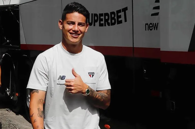 Com James Rodríguez relacionado, veja provável escalação do SPFC contra Inter de Limeira