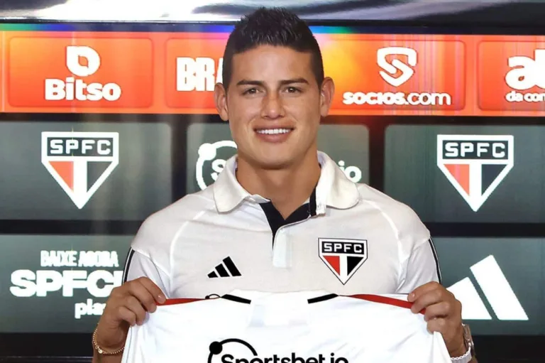 Vampeta crava futuro de James Rodríguez no SPFC: “Já foi”