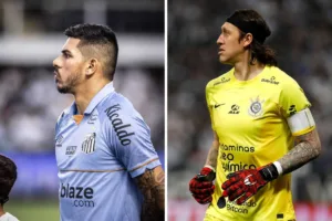 Santos e Corinthians jogam hoje e vivem momentos opostos no Paulistão