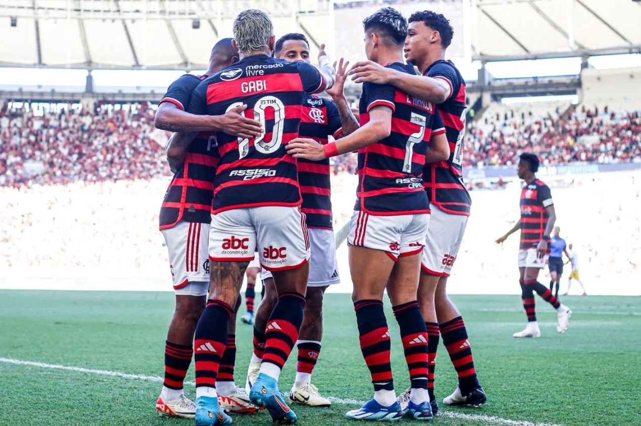 Flamengo atropela Volta Redonda no Campeonato Carioca