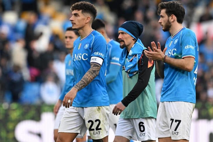 Veja a provável escalação do Napoli hoje contra o Barcelona Veja a provável escalação do Napoli hoje contra o Barcelona