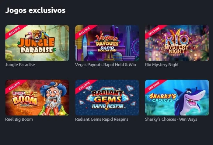 Jogos Exclusivos do Cassino Betano