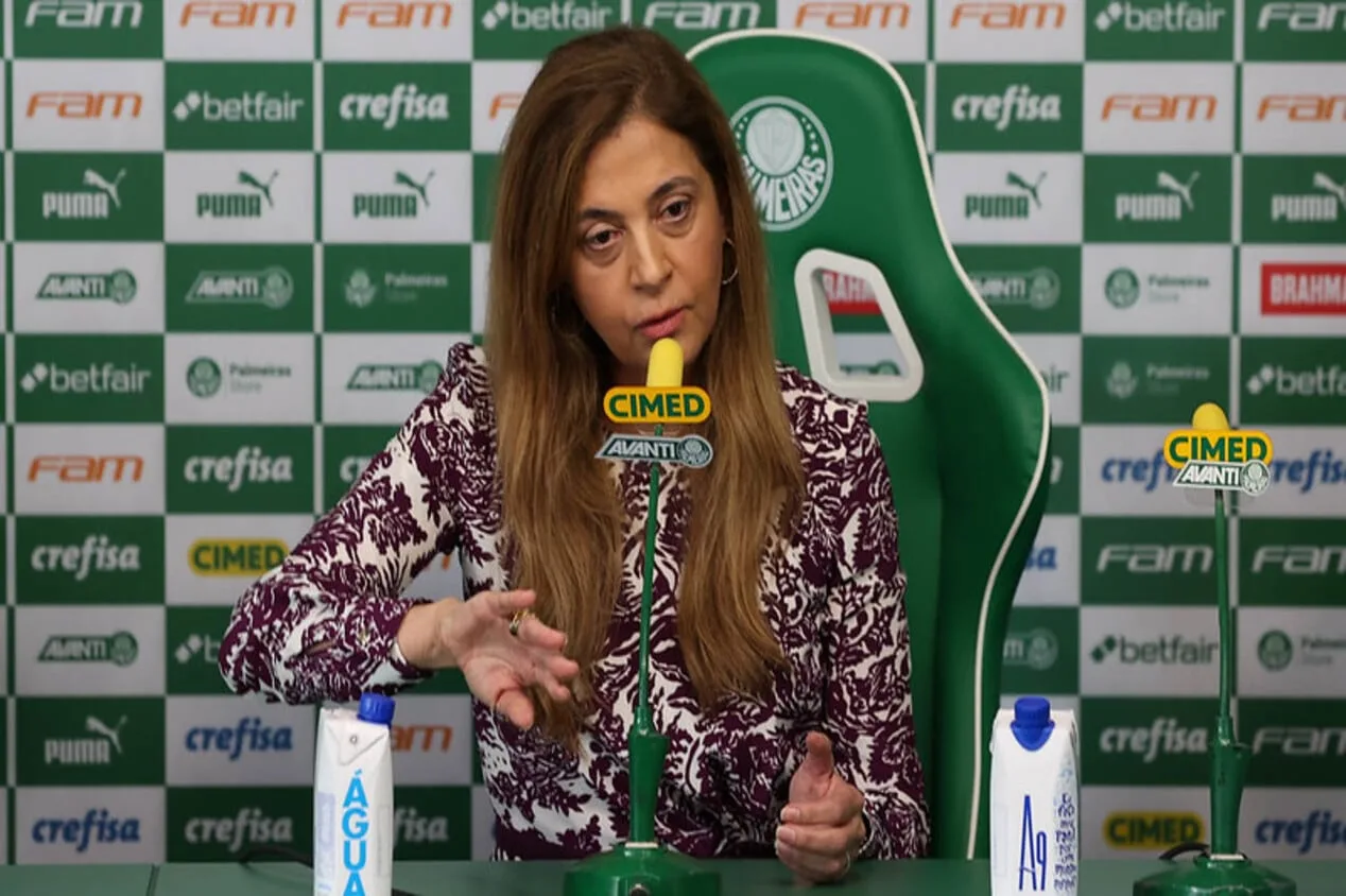 Palmeiras: Leila Pereira alfineta administradora do Allianz Parque e exalta Arena Barueri 