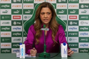 Leila Pereira manda recado após vice do Palmeiras sobre o SPFC