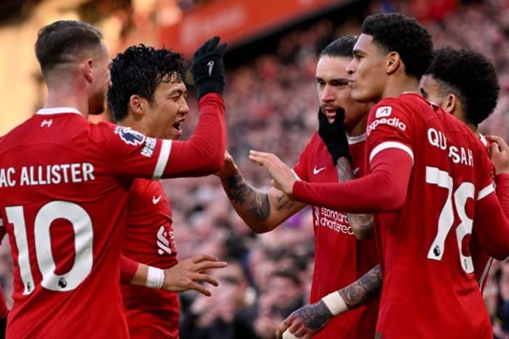Liverpool tem seis desfalques contra o Brentford; veja lista