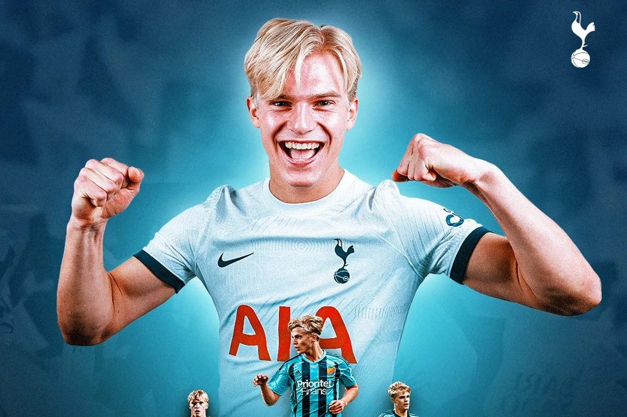Diretor do Tottenham revela planos para Bergvall, promessa de 18 anos “roubada” do Barcelona