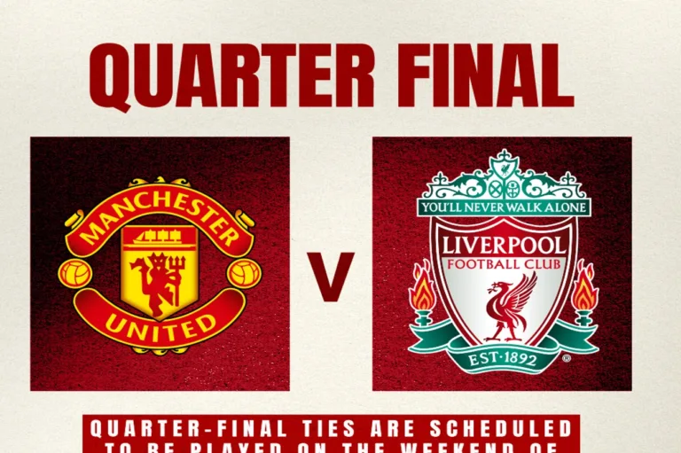Com Manchester United x Liverpool, veja os jogos das quartas de final da Copa da Inglaterra