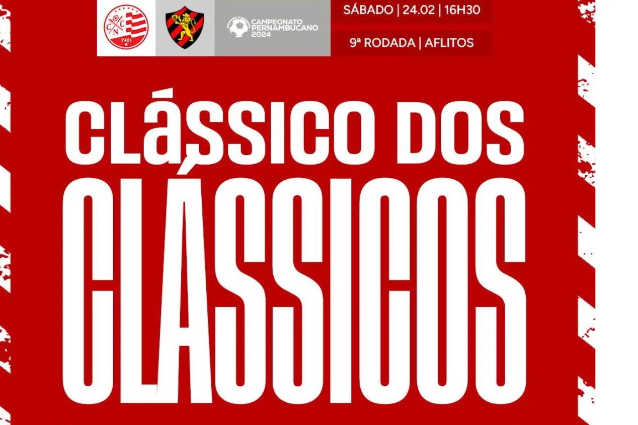 Náutico x Sport: onde assistir ao clássico do Pernambucano