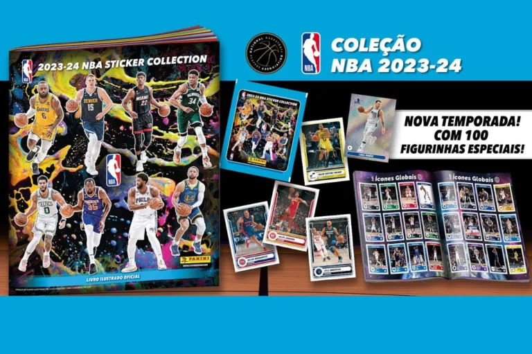 NBA ganha álbum de figurinhas oficial no Brasil; veja detalhes