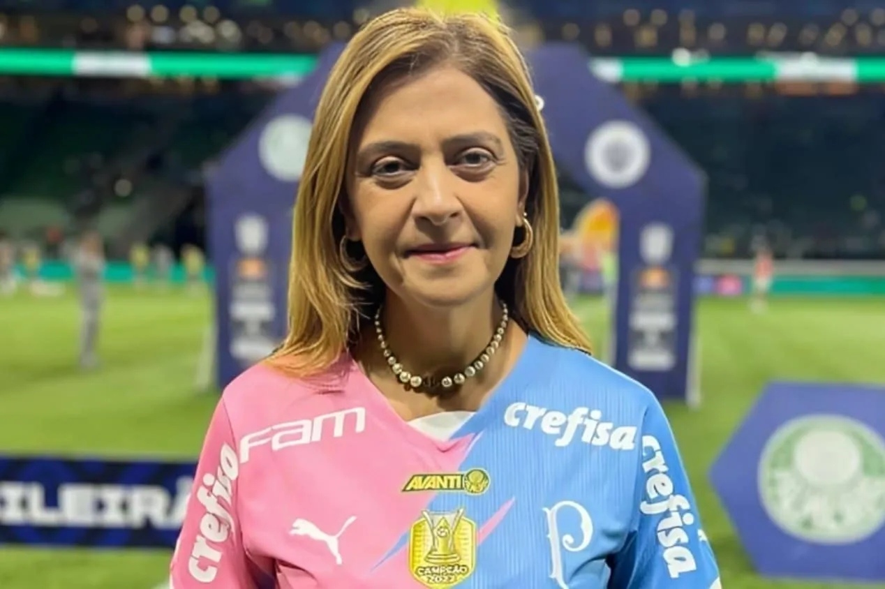 Neto não pipoca e ataca Leila Pereira no Palmeiras: “Abaixa sua bola”