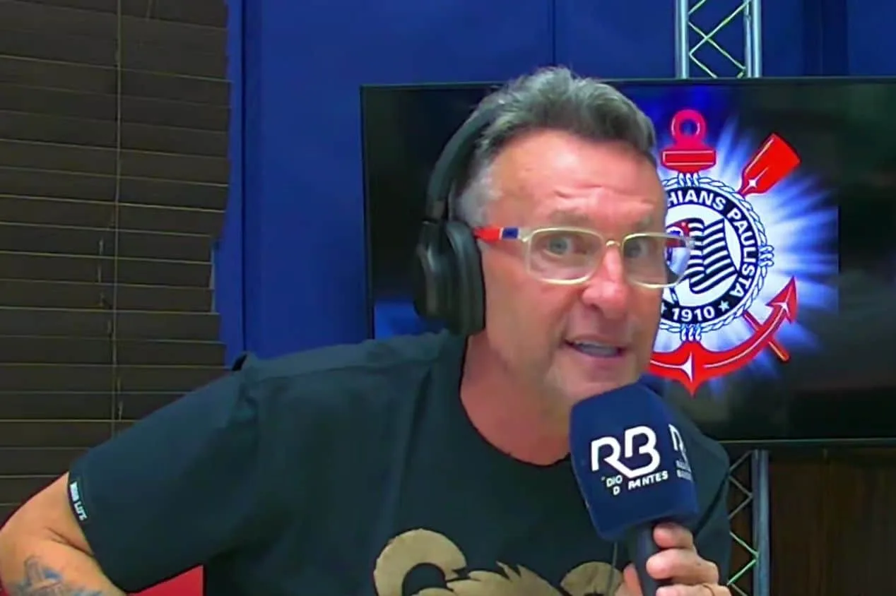 Neto rebate comentarista da TNT após polêmica em Palmeiras x Corinthians: “Que burrice é essa?”
