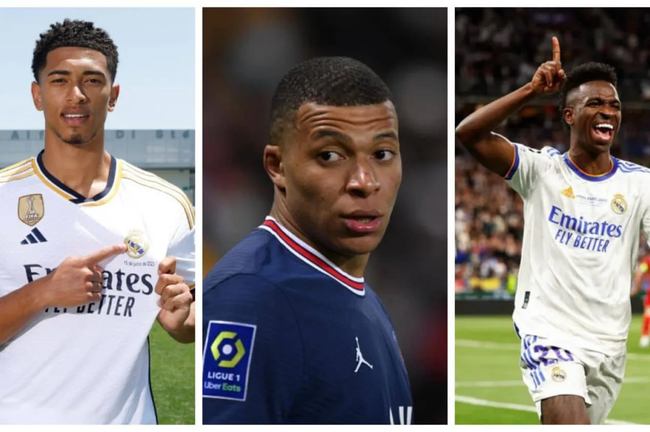 Jornal prevê escalação “galáctica” do Real Madrid com a chegada de Mbappé; confira